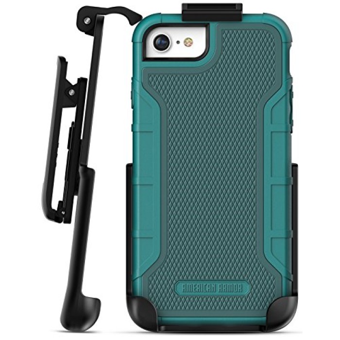 iPhone 8 American Armor Case And Holster Green