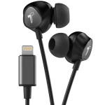 iPhone Earphones with Mic and Volume Control Remote in Black