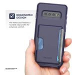Galaxy S10 Plus Phantom Wallet Case Purple
