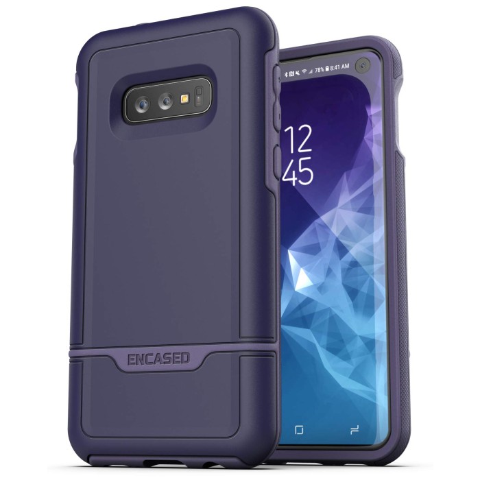 Galaxy S10e Rebel Case Purple