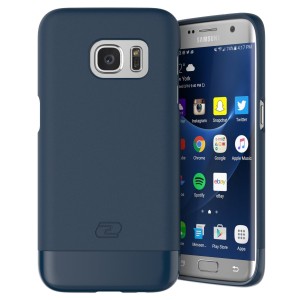 Alternative view of Galaxy S7 Edge Slimshield Case Blue