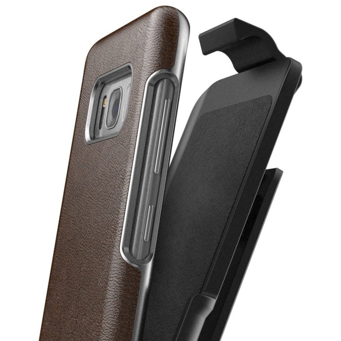 Galaxy S8 Artura Case And Holster Brown
