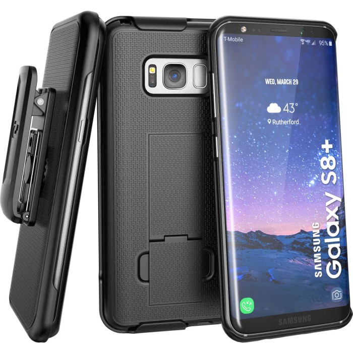 Galaxy S8 Plus Duraclip Case And Holster Black