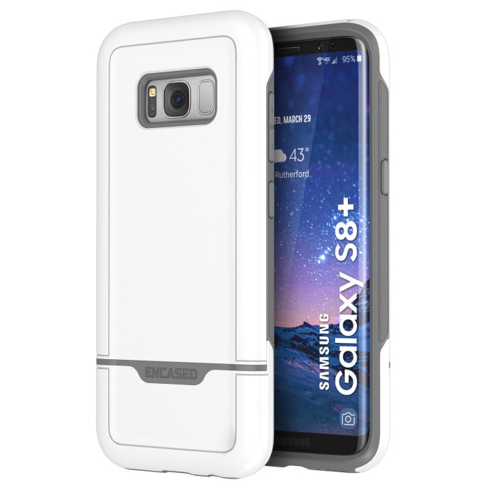 Galaxy S8 Plus Rebel Case White