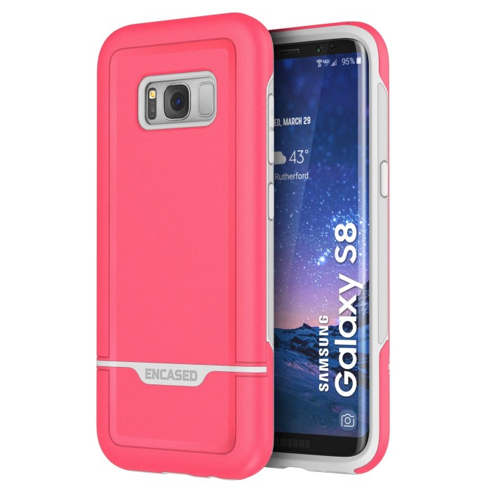 Galaxy S8 Rebel Case Pink