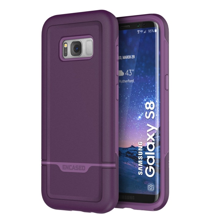 Galaxy S8 Rebel Case Purple