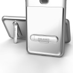 Galaxy S9 Reveal Case and Holster Silver