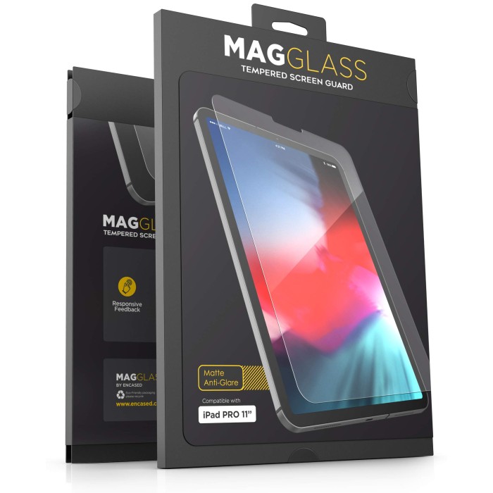 MagGlass Matte Anti-Glare Screen Protector for iPad Pro 11" (2nd, 3rd and 4th Gen)