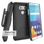 LG G6 Duraclip Case And Holster Black
