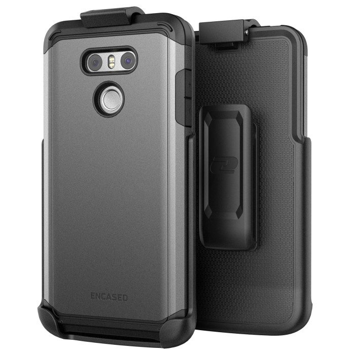 LG-G6-Scorpio-Case-And-Holster-Grey-Grey-SF44GY-HL