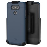 LG G6 Slimshield Case And Holster Blue