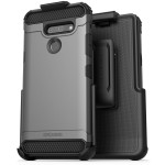 LG G8 Thinq Scorpio Case And Holster Grey