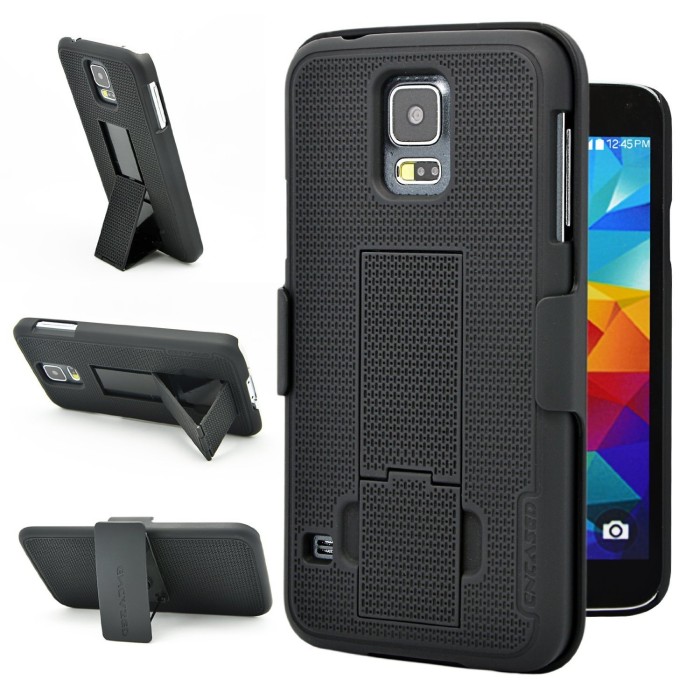 Note 4 Duraclip Case And Holster Black