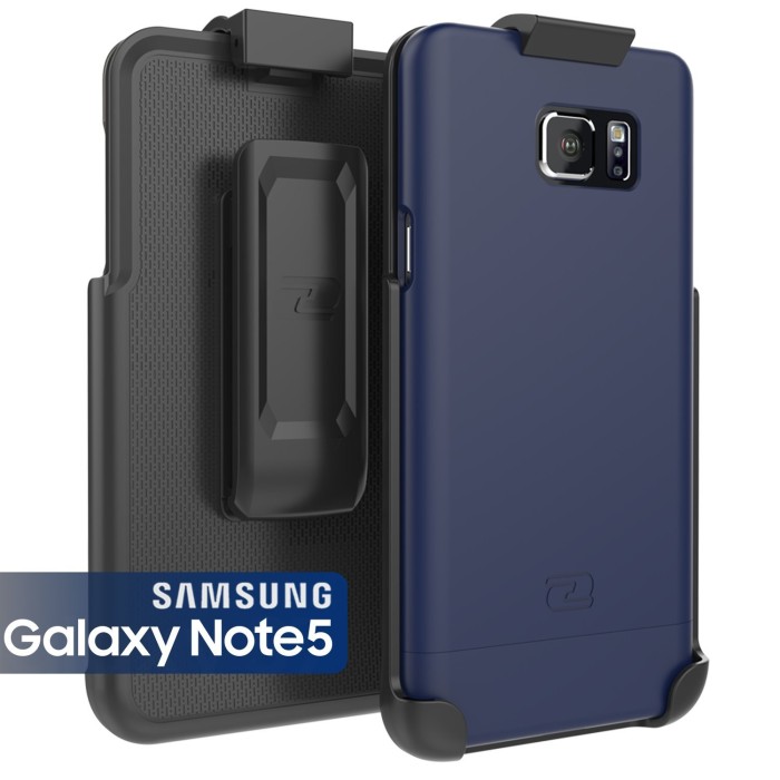 Note 5 Slimshield Case And Holster Blue
