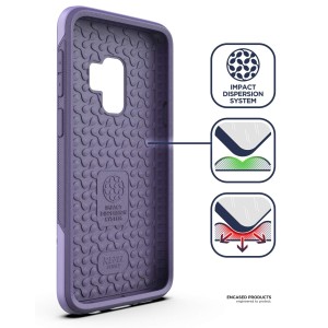 Alternative view of Note 9 Rebel Case Purple