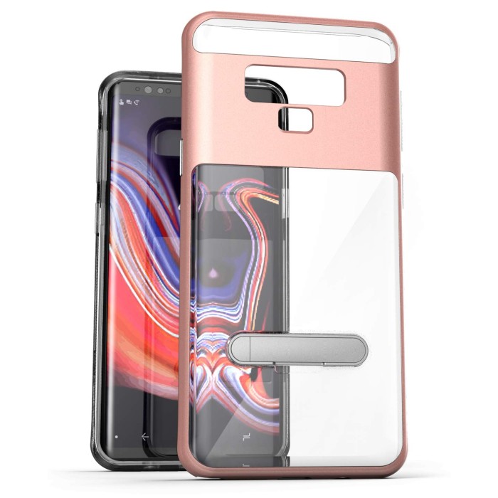 Note 9 Reveal Case Rose Gold