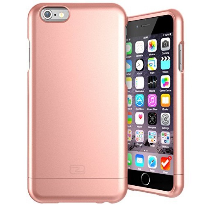 Rose Gold Includes Click-N-Go Running Arm Band w/Hybrid Cover 2 pc Set Encased Slimshield iPhone 7 Armband & Sport Case