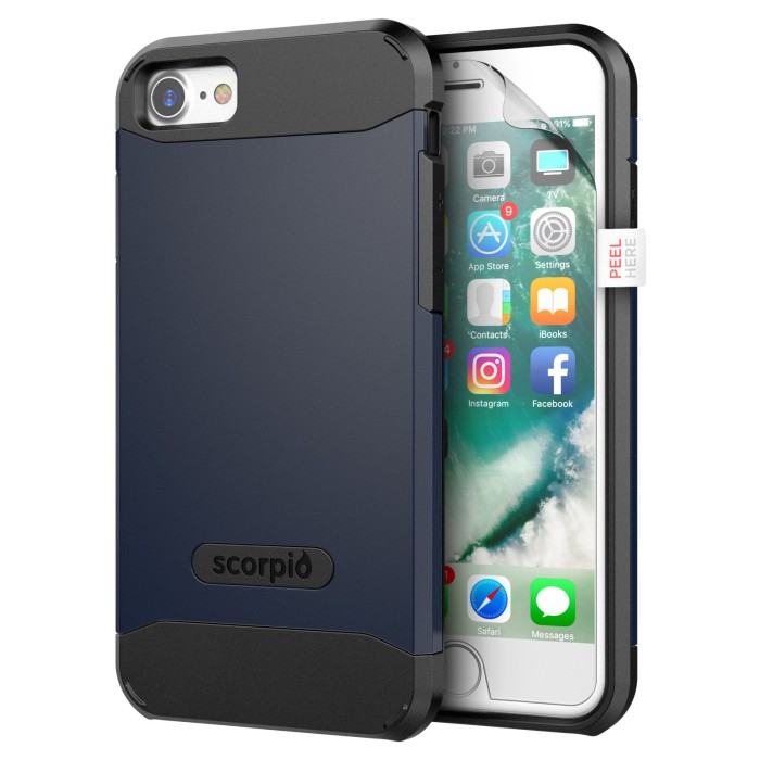 iPhone 7 Scorpio Case Blue
