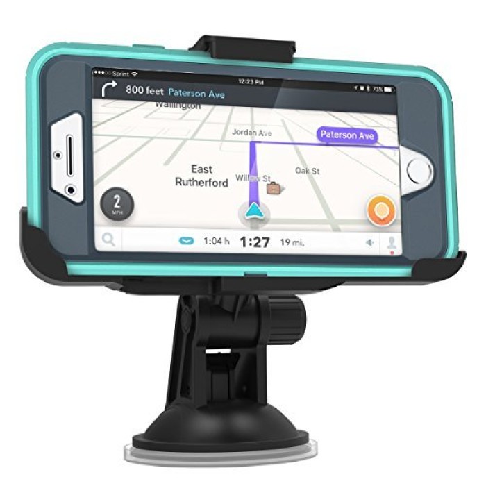 Knipoog neutrale communicatie iPhone 8 Plus Otterbox Defender Car Mount - Encased