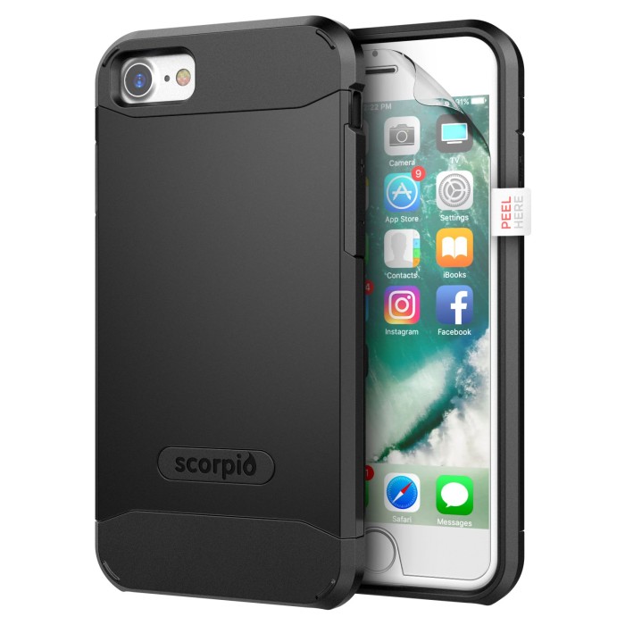 iPhone 8 Scorpio R5 Case Black