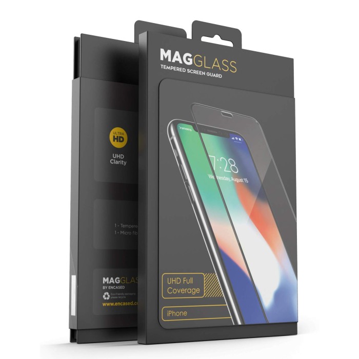 iPhone XR Magglass Screen Protector UHD Full Coverage