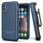 iPhone XS Max Rebel Case And Holster Blue