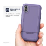 iPhone XS Max Rebel Case Purple