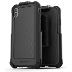 iPhone Xs Max Falcon Case with Belt Clip  Holster - Black