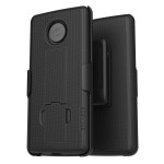 Moto Z4 Duraclip Case and Holster Black