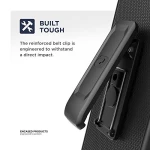 Galaxy S9 Slimline Case and Holster Black