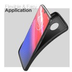 Moto Z4 Thin Armor Case and Holster Black