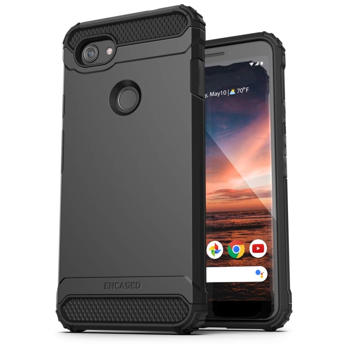 Pixel 3a XL Scorpio Case and Holster Black