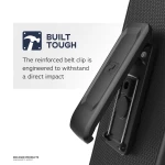 iPhone X / XS Otterbox Symmetry Holster Black (New Thin Design model only, not compatible with Legacy model)
