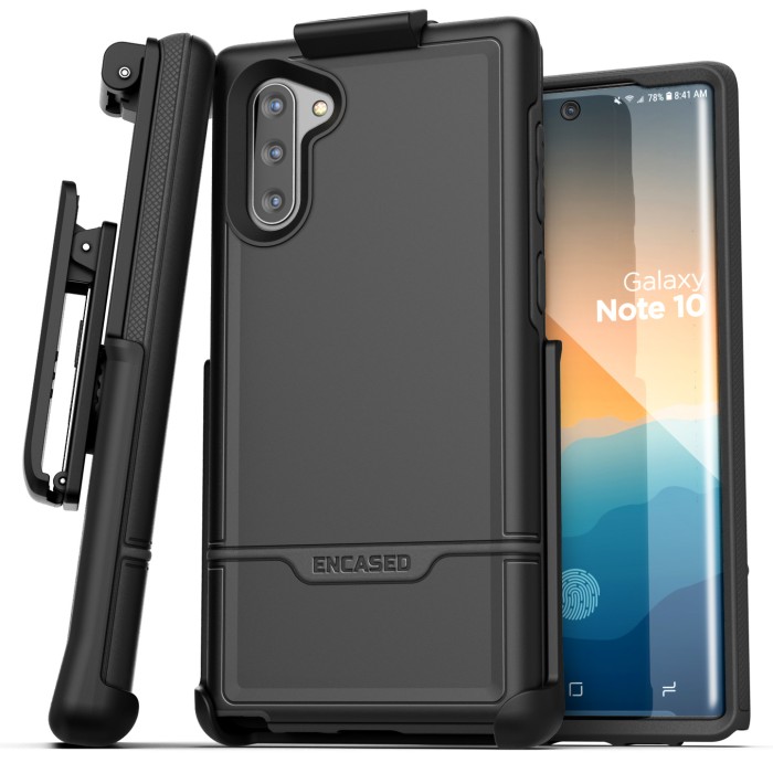 Galaxy Note 10 Rebel Black with Holster
