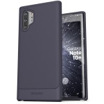 (2 Pack) Galaxy Note 10 Plus Thin Armor and Clear Back Case Purple