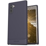 (2 Pack) Galaxy Note 10 Thin Armor and Clear Back Case Purple