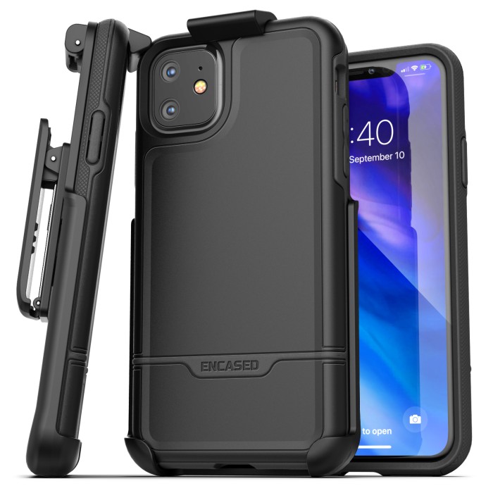 iPhone 11 Rebel Case and Holster Black