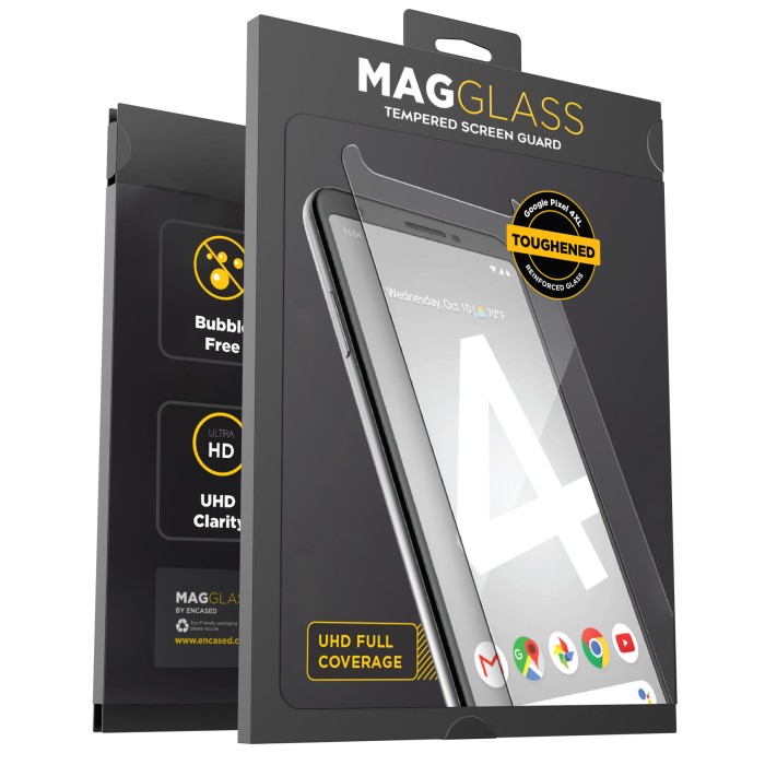 Pixel 4 XL Magglass Screen Protector  UHD Clear