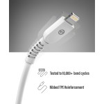 MFi Apple Certified USB C to Lightning Charger White