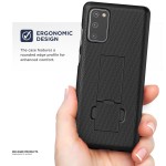 Galaxy S20 Duraclip Case and Holster Black