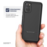 Galaxy S20 Plus Rebel Case and Holster Black