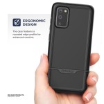 Galaxy S20 Rebel Case and Holster Black