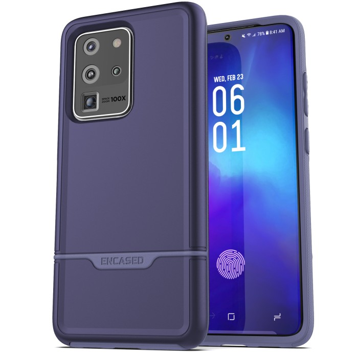 Galaxy S20 Ultra Rebel Case Purple