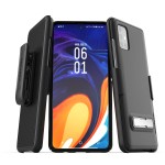 Galaxy A51 Slimline Case and Holster Black