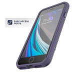 iPhone SE (2020) Rebel Case Purple