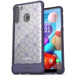 Galaxy A21 Muse Case Purple/Clear