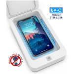 Steliron UV Phone Sanitizer, Portable UV Light Cell Phone Sanitizer to Kill Germs, Bacteria & Viruses with USB Charger for iPhone & Android
