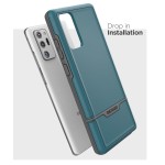 Galaxy Note 20 Ultra Rebel Case and Holster Blue