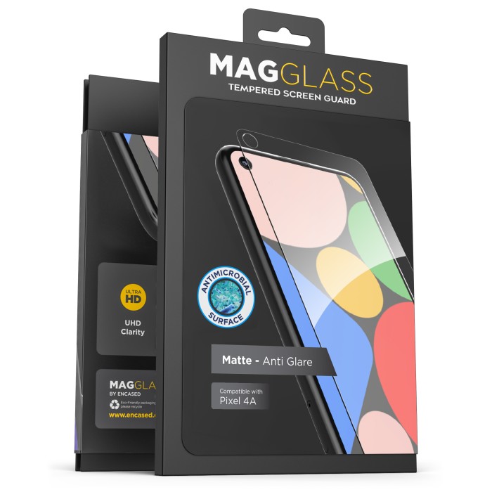 Google-Pixel-4a-Antimicrobial-Magglass-Screen-Protector-Matte-Clear-SP122B