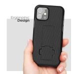 iPhone 12 Duraclip Case And Holster Black